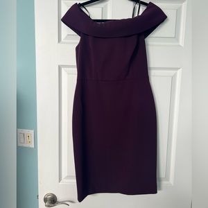 Calvin Klein purple dress